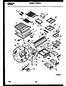 06 - Shelves And Supports parts for Frigidaire Refrigerator FRT22RHAY0 from AppliancePartsPros.com