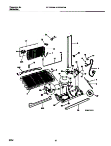 05 - Cooling System parts for Frigidaire Refrigerator FRT22RHAW2 from AppliancePartsPros.com