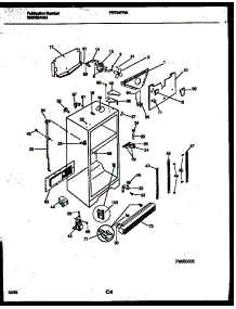 03 - Cabinet Parts parts for Frigidaire Refrigerator FRT24PRAD1 from AppliancePartsPros.com