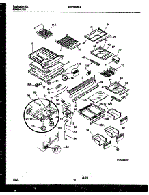 06 - Shelves And Supports parts for Frigidaire Refrigerator FRT26WRAD0 from AppliancePartsPros.com