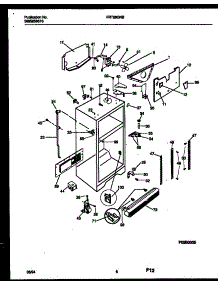 04 - Cabinet Parts parts for Frigidaire Refrigerator FRT26QNBD0 from AppliancePartsPros.com