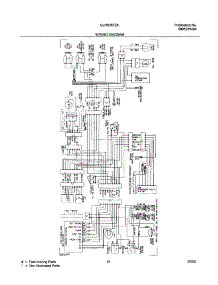 21 - Wiring Diagram parts for Frigidaire Refrigerator GLHS267ZAQ3 from AppliancePartsPros.com