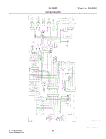 25 - Wiring Diagram parts for Frigidaire Refrigerator GLHS269ZCQ4 from AppliancePartsPros.com