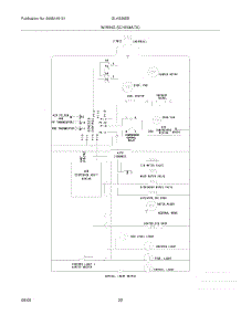 20 - Wiring Schematic parts for Frigidaire Refrigerator GLHS36EEB5 from AppliancePartsPros.com