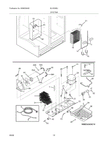 13 - System parts for Frigidaire Refrigerator GLHS36EJSB1 from AppliancePartsPros.com