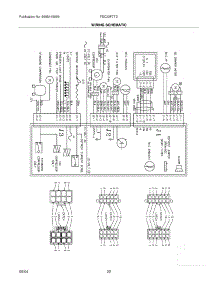 20 - Wiring Schematic parts for Frigidaire Refrigerator FSC23F7TDW1 from AppliancePartsPros.com