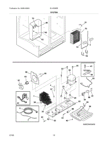 13 - System parts for Frigidaire Refrigerator GLHS36EEW1 from AppliancePartsPros.com