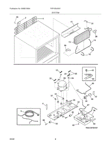 09 - System parts for Frigidaire Refrigerator FXP18B4AW1 from AppliancePartsPros.com