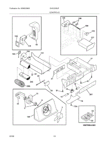 11 - Controls parts for Frigidaire Refrigerator GHSC39EJPW3 from AppliancePartsPros.com