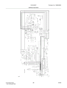 23 - Wiring Diagram parts for Frigidaire Refrigerator GHSC39EJPB3 from AppliancePartsPros.com