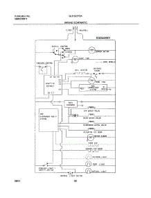 20 - Wiring Schematic parts for Frigidaire Refrigerator GLHS237ZAW1 from AppliancePartsPros.com