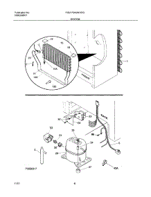 07 - System parts for Frigidaire Refrigerator FRU17G4JW3 from AppliancePartsPros.com