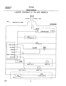 10 - Wiring Schematic parts for Frigidaire Refrigerator FRX15BBBQ0 from AppliancePartsPros.com