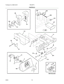 11 - Controls parts for Frigidaire Refrigerator FSC23F7DW0 from AppliancePartsPros.com