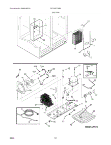 13 - System parts for Frigidaire Refrigerator FSC23F7DSB9 from AppliancePartsPros.com
