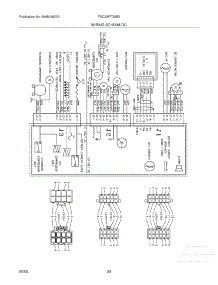 20 - Wiring Schematic parts for Frigidaire Refrigerator FSC23F7DSB9 from AppliancePartsPros.com