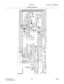 23 - Wiring Diagram parts for Frigidaire Refrigerator FSC23F7HSBB from AppliancePartsPros.com