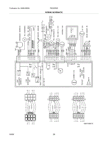 20 - Wiring Schematic parts for Frigidaire Refrigerator FSC23R5DSB8 from AppliancePartsPros.com