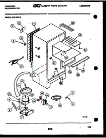 04 - System And Automatic Defrost Parts parts for Frigidaire Refrigerator GCD12AJ0 from AppliancePartsPros.com