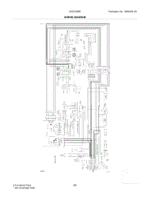 23 - Wiring Diagram parts for Frigidaire Refrigerator GHSC39EEPW0 from AppliancePartsPros.com
