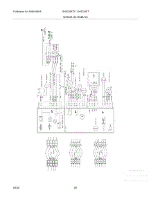 22 - Wiring Schematic parts for Frigidaire Refrigerator GHSC39ETES3 from AppliancePartsPros.com