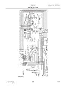 23 - Wiring Diagram parts for Frigidaire Refrigerator FSC23R5DWD from AppliancePartsPros.com