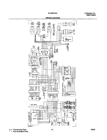 21 - Wiring Diagram parts for Frigidaire Refrigerator GLHS237ZAQ5 from AppliancePartsPros.com