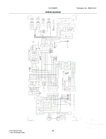 23 - Wiring Diagram parts for Frigidaire Refrigerator GLHS268ZDS0 from AppliancePartsPros.com