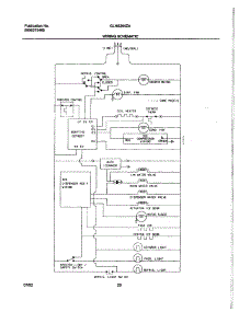 20 - Wiring Schematic parts for Frigidaire Refrigerator GLHS264ZAQ3 from AppliancePartsPros.com