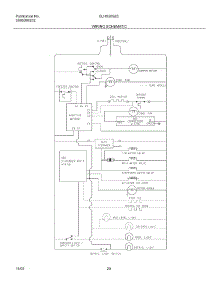 20 - Wiring Schematic parts for Frigidaire Refrigerator GLHS269ZCB3 from AppliancePartsPros.com