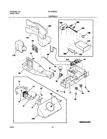 11 - Controls parts for Frigidaire Refrigerator GLHS280ZAQ3 from AppliancePartsPros.com