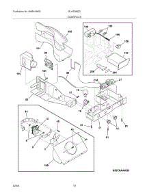 11 - Controls parts for Frigidaire Refrigerator GLHS269ZCB4 from AppliancePartsPros.com