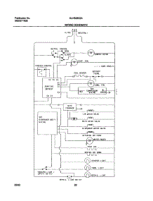 20 - Wiring Schematic parts for Frigidaire Refrigerator GLHS280ZAW3 from AppliancePartsPros.com