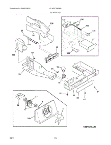 11 - Controls parts for Frigidaire Refrigerator GLHS37EHSB9 from AppliancePartsPros.com