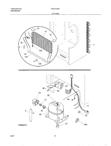 07 - System parts for Frigidaire Refrigerator FRU17G4JW0 from AppliancePartsPros.com