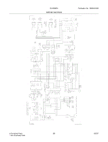 23 - Wiring Diagram parts for Frigidaire Refrigerator GLHS39EHSB1 from AppliancePartsPros.com