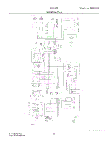 23 - Wiring Diagram parts for Frigidaire Refrigerator GLHS66EEB0 from AppliancePartsPros.com
