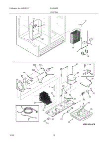 13 - System parts for Frigidaire Refrigerator GLHS66EESB4 from AppliancePartsPros.com
