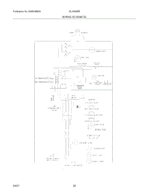 22 - Wiring Schematic parts for Frigidaire Refrigerator GLHS66EEWB from AppliancePartsPros.com