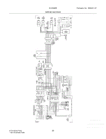 23 - Wiring Diagram parts for Frigidaire Refrigerator GLHS66EEQ4 from AppliancePartsPros.com