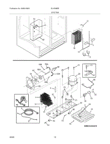 13 - System parts for Frigidaire Refrigerator GLHS68EESB7 from AppliancePartsPros.com
