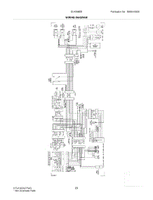 23 - Wiring Diagram parts for Frigidaire Refrigerator GLHS68EEW1 from AppliancePartsPros.com
