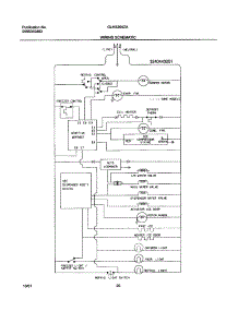 20 - Wiring Schematic parts for Frigidaire Refrigerator GLHS264ZAQ0 from AppliancePartsPros.com