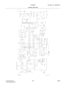 21 - Wiring Diagram parts for Frigidaire Refrigerator GLHS35EHB5 from AppliancePartsPros.com