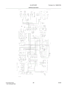 23 - Wiring Diagram parts for Frigidaire Refrigerator GLHS37EHSB7 from AppliancePartsPros.com