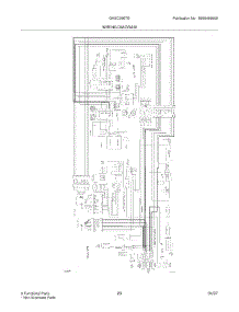 23 - Wiring Diagram parts for Frigidaire Refrigerator GHSC39ETEB2 from AppliancePartsPros.com