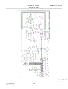 23 - Wiring Diagram parts for Frigidaire Refrigerator GHSC39ETEW3 from AppliancePartsPros.com