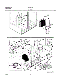 13 - System parts for Frigidaire Refrigerator GLHS237ZAW5 from AppliancePartsPros.com