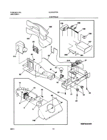 11 - Controls parts for Frigidaire Refrigerator GLHS237ZAQ1 from AppliancePartsPros.com
