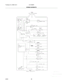 22 - Wiring Schematic parts for Frigidaire Refrigerator GLHS268ZDQ0 from AppliancePartsPros.com